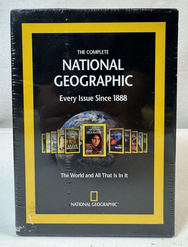 The Complete Nat Geo Every Issue 1888-2008 Win/Mac 6 DVD-ROM National Geographic