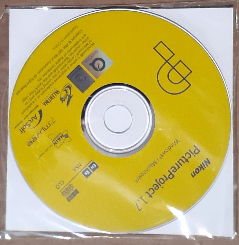 Brand NEW Nikon Picture Project 1.1 Windows + MAC software Disc Only