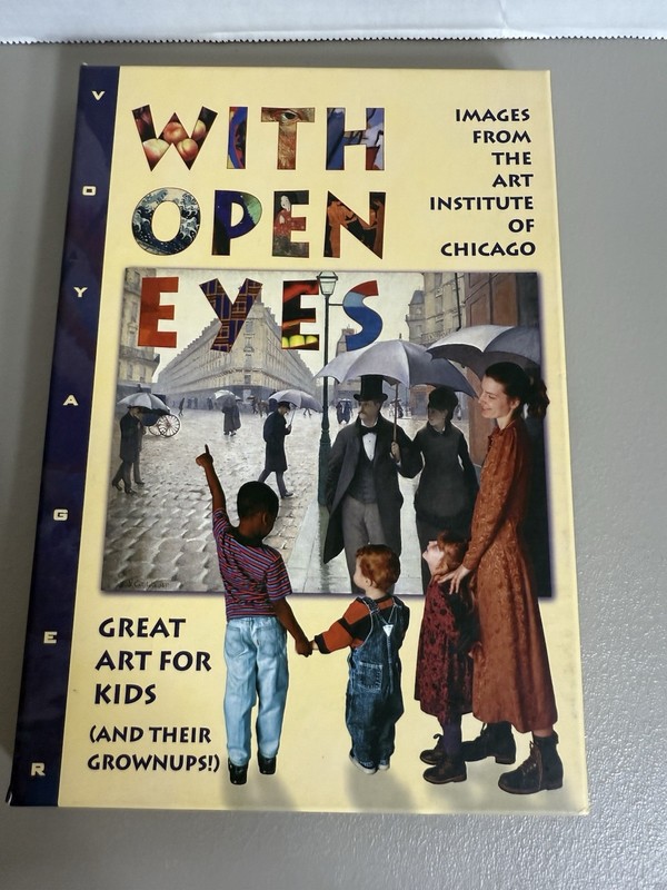 Vintage Voyager CD “With Open Eyes” Art Institute Chicago Images For Kids