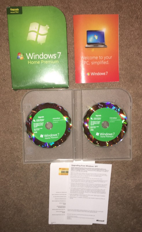 Windows 7 Home Premium Retail 32 Bit 64 Bit