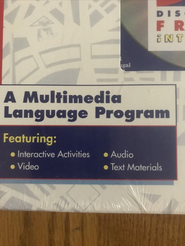 Discovering French Interactive Bleu Level B w/Teacher's Guide CD ROM 1994 gallery