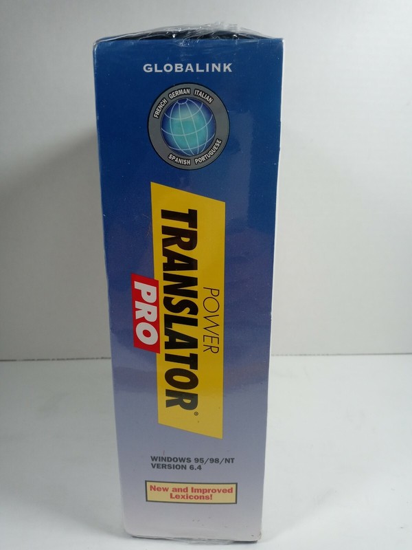 Vint Globalink Power Translator Pro French German,Italian, Spanish and Portugues gallery