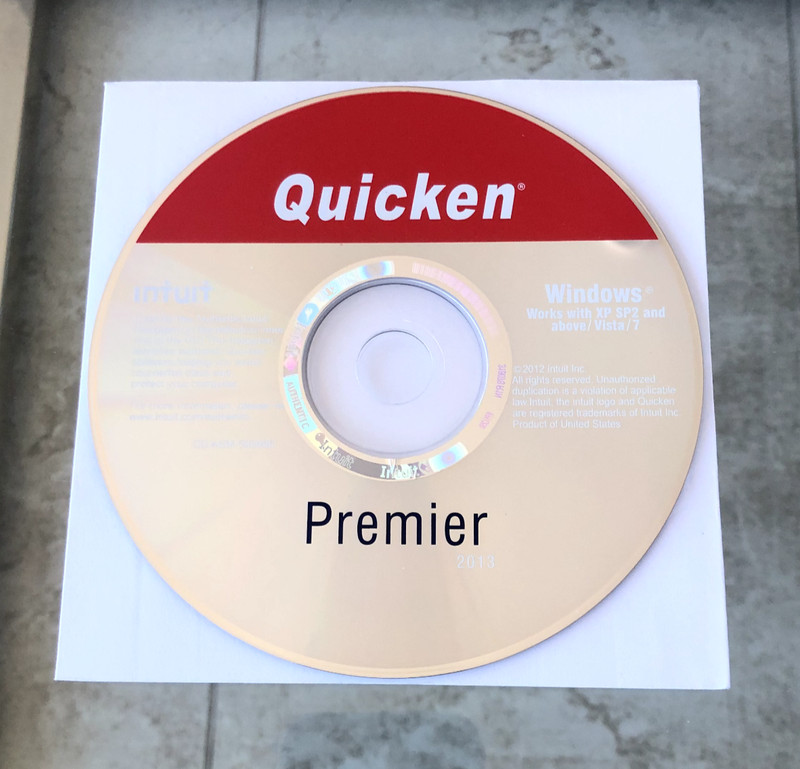 Intuit Quicken Premier 2013 For Windows XP/SP2 & Above/Vista/7