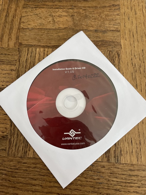 Vantec V105 Install Guide And Driver PC Software