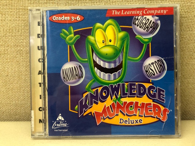 Knowledge Munchers Deluxe The Learning Company Grade 3-6 – COMPLETE