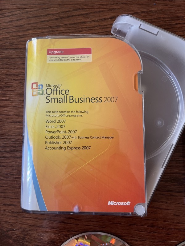 Microsoft Office 2007 Small Business Edition Upgrade MS SBE