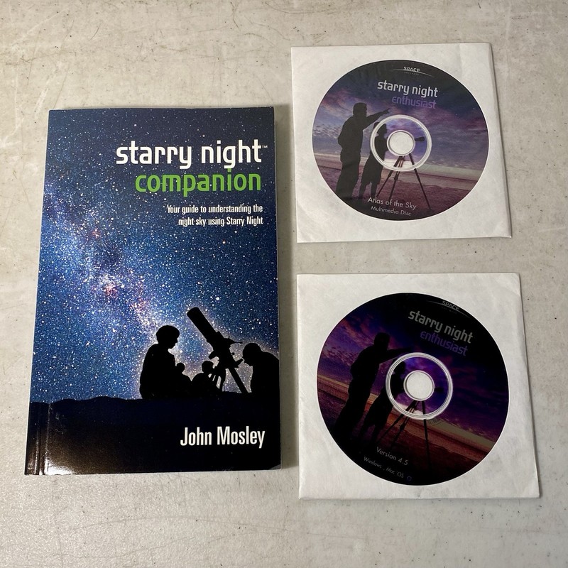 STARRY NIGHT ENTHUSIAST Windows/Mac 4.5 Version CD-ROM, DVD & BOOK - Atlas of... gallery
