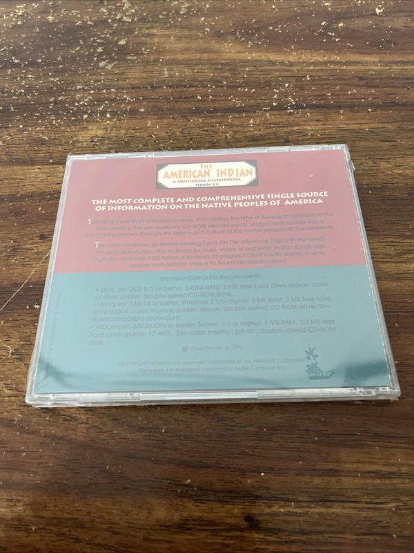 The American Indian Multimedia Encyclopedia Version 2.0 CD ROM gallery