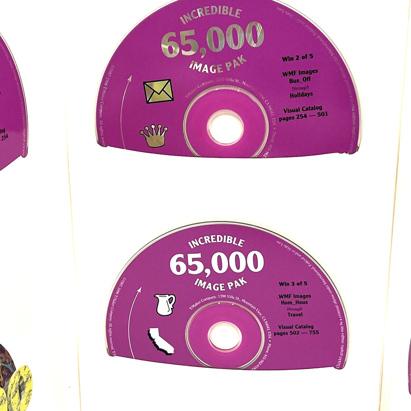 Incredible 65,000 Image Pack Click Art 5 Discs gallery