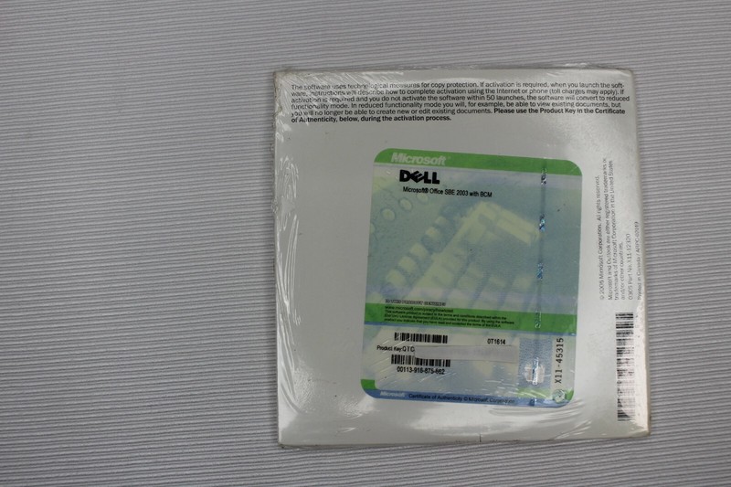 Microsoft Office SBE 2003 with BCM Sealed in package, With product key,