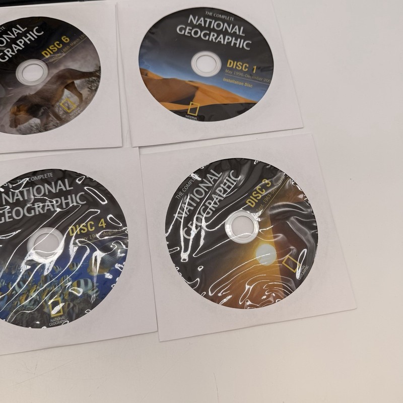 National Geographic Complete DVD Archive Every Issue Since 1888 6 Disc Set gallery