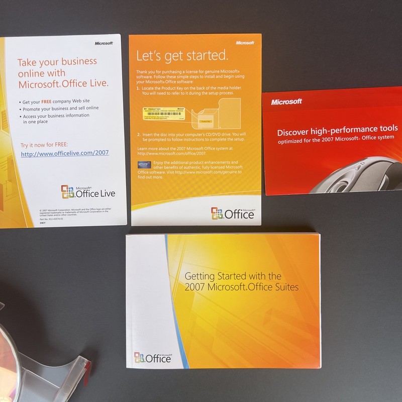 Microsoft Office Professional 2007 Full Retail FPP English w Product Key gallery
