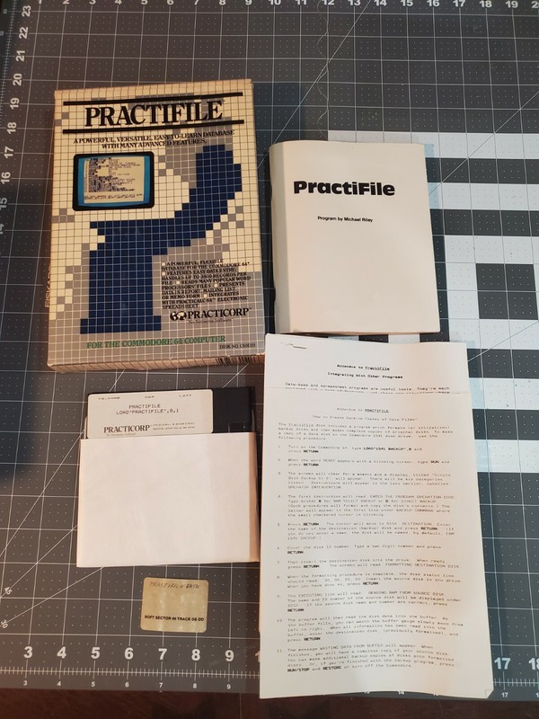 Practifile Commodore 64 C64 Vintage