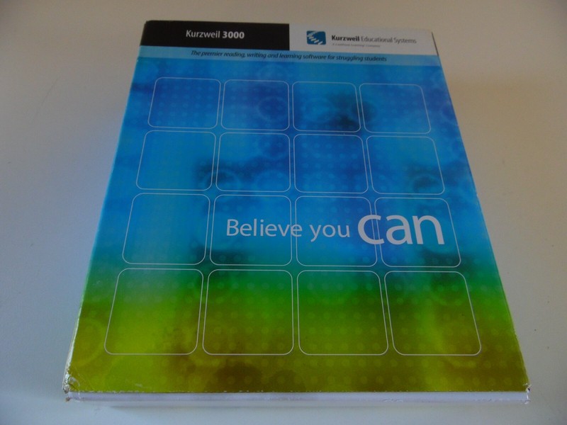 kurzweil 3000 Believe you can windows premier reading writing and learning soft