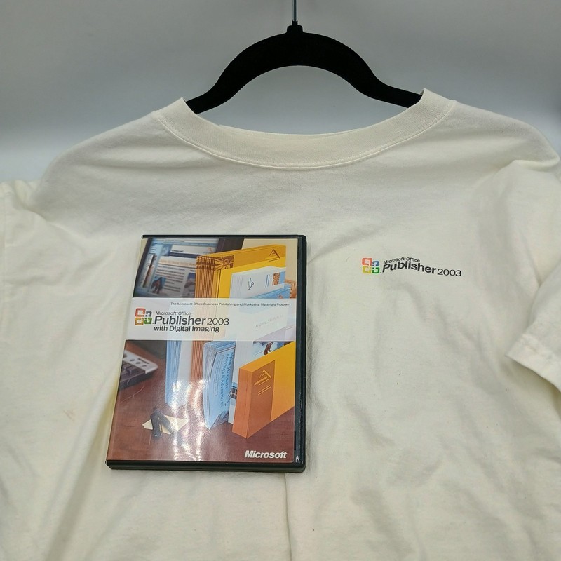 Microsoft Office Publisher 2003 Disk + T-SHIRT + Product Key gallery
