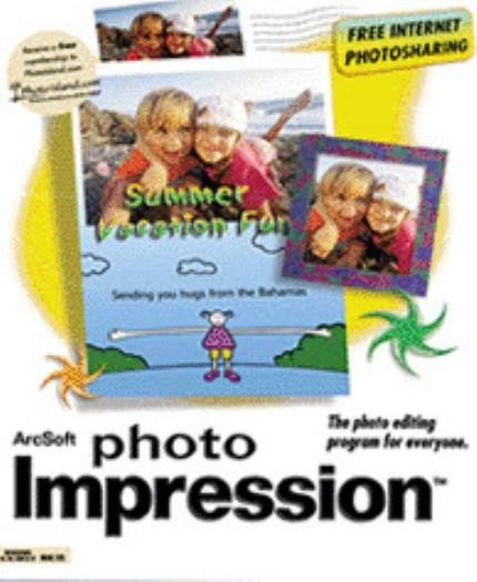 ArcSoft Photo Impression 3 PC CD pictures digital image editing enhance effects!