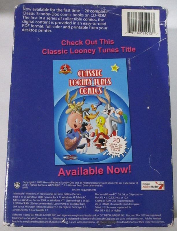 Scooby-Doo Classic Comics Vol. 1 CD-ROM for PC W/ 20 Printable Comics gallery