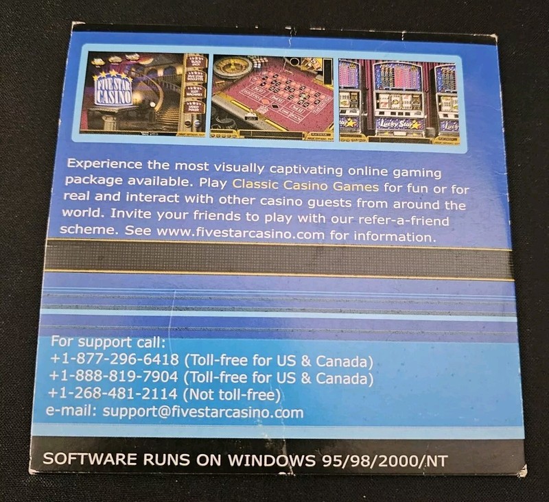 Five Star Casino Video Game CD-ROM gallery