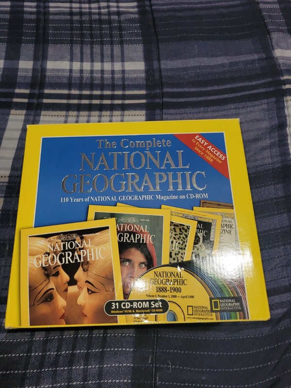 Complete National Geographic Magazine 110 Years 31 CD-ROM Set (1999)