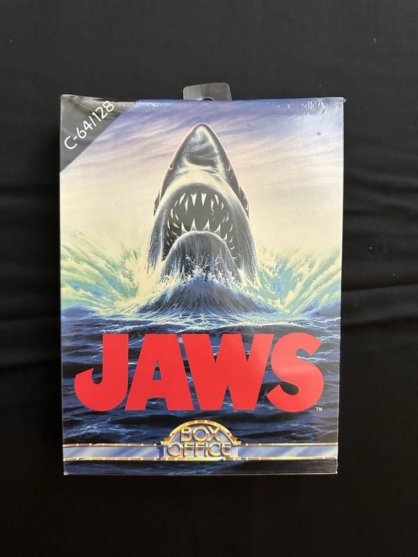 JAWS Box Office Commodore 64 C64 128 Big Box NEW SEALED Very Rare