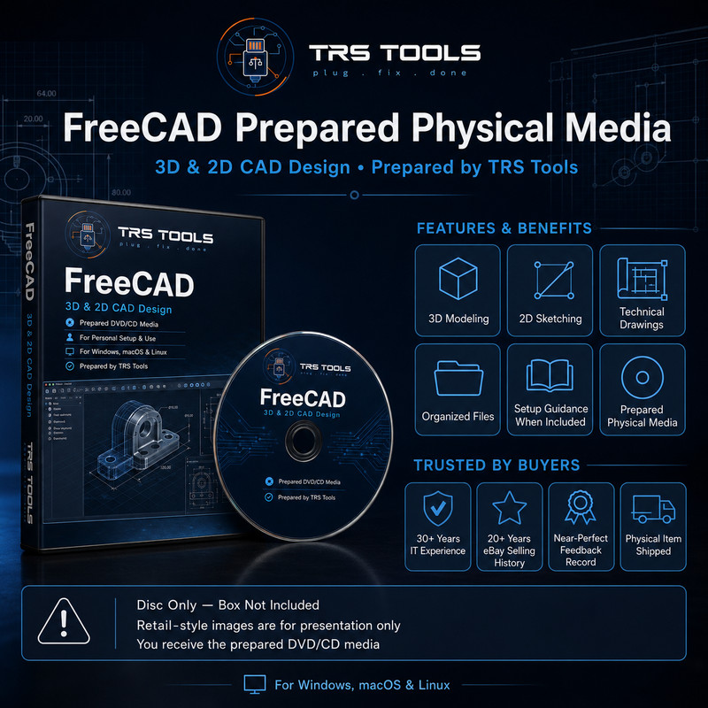 3D CAD Software for Windows Prepared Physical Media Windows gallery