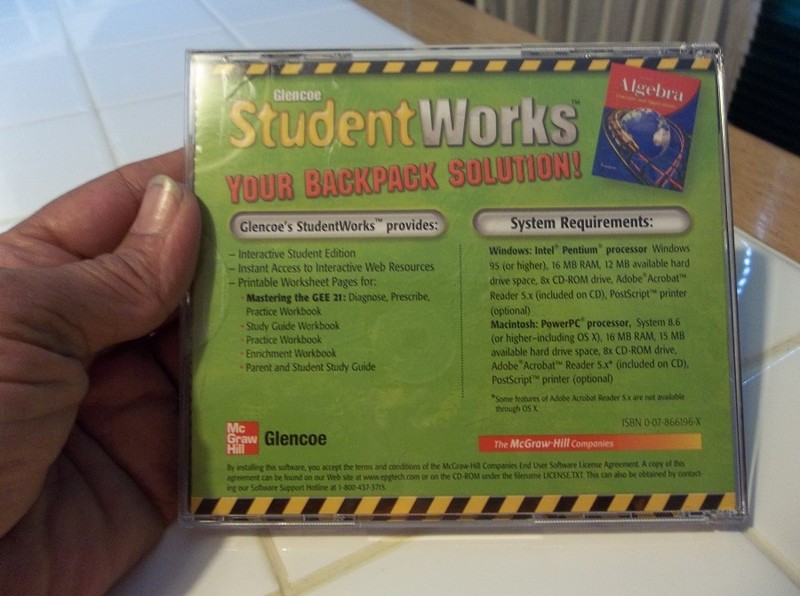 glencoe student works cd-rom gallery
