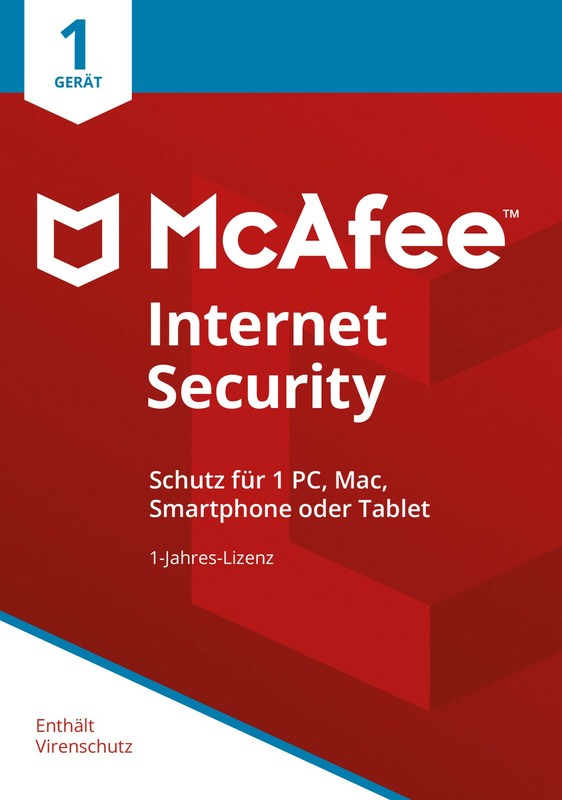 McAfee Internet Security 2023 1 PC 1 Jahr | VOLLVERSION / Upgrade | ☀️☀️☀️