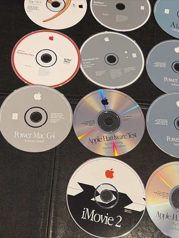 Apple Power Mac G4 Software Restore Install Disc Set w/ Hardware Test & More! gallery