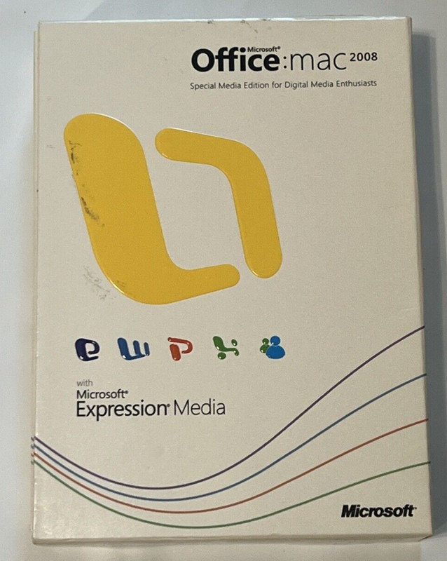 Microsoft Office Mac 2008 and Expression Media – Special Media Edition