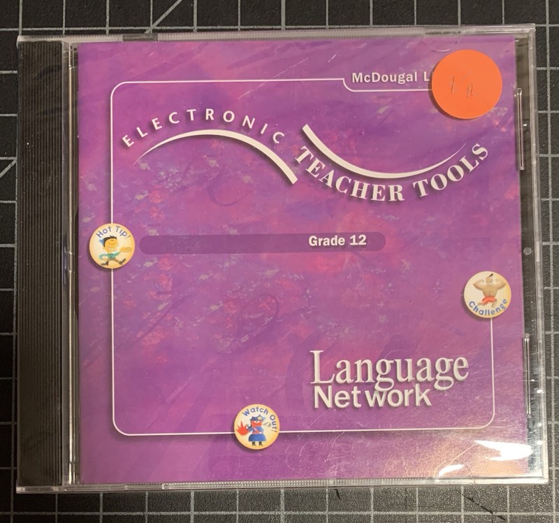 Language Network Power Electronic Teacher Tools Grade 12 CD-ROM’s New Sealed