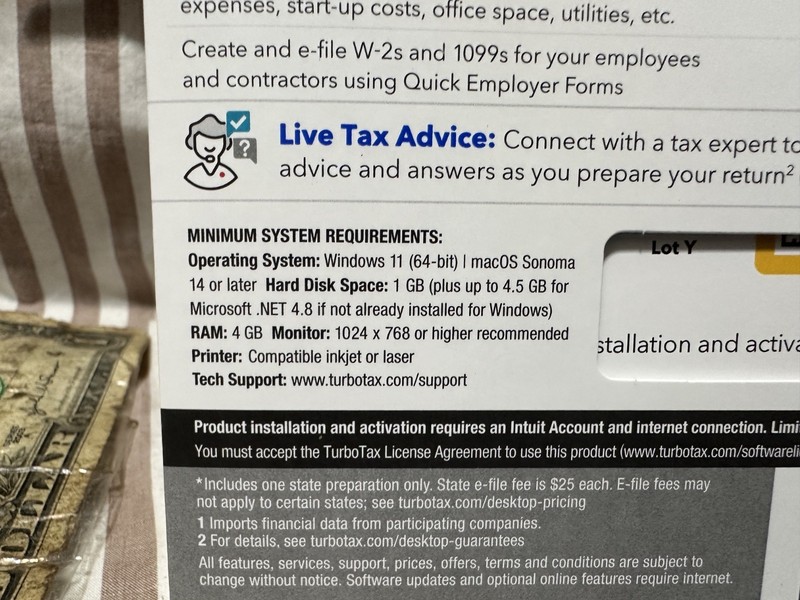 New TurboTax Premier 2025 Tax Software Fed & State Tax Win & Mac Sealed USA gallery