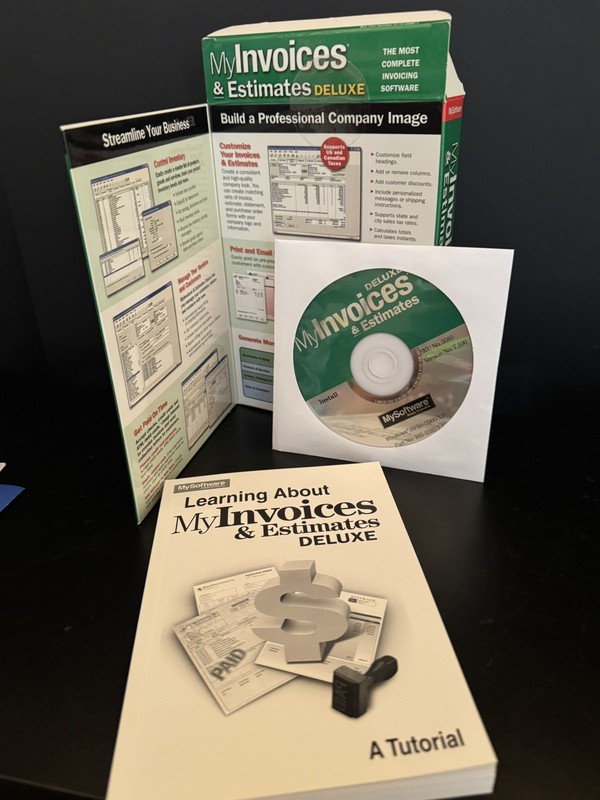 Avanquest My Software "Deluxe My Invoices & Estimates" 2006 Version gallery