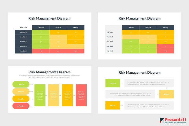 Risk Management Premium Infographics gallery