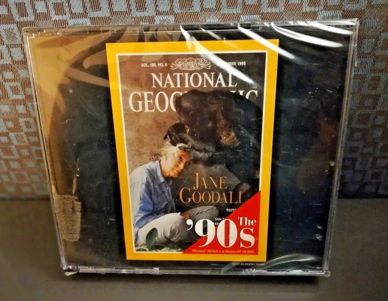 The 1990’s CD Rom Set National Geographic Magazine Every Issue & Pages 90 – 97
