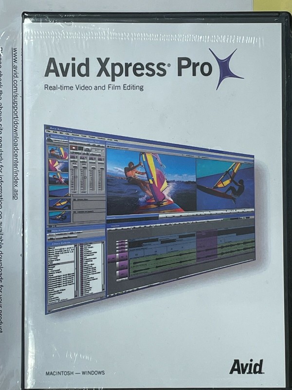 Avid Xpress Pro Video Editing Software V5.7 SFW UPDATE 0010-09440-01-A