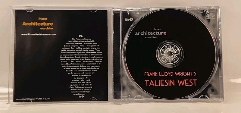 Frank Lloyd Wright's Taliesin West PC CD Planet Architecture 2002 w1s1 1256 gallery