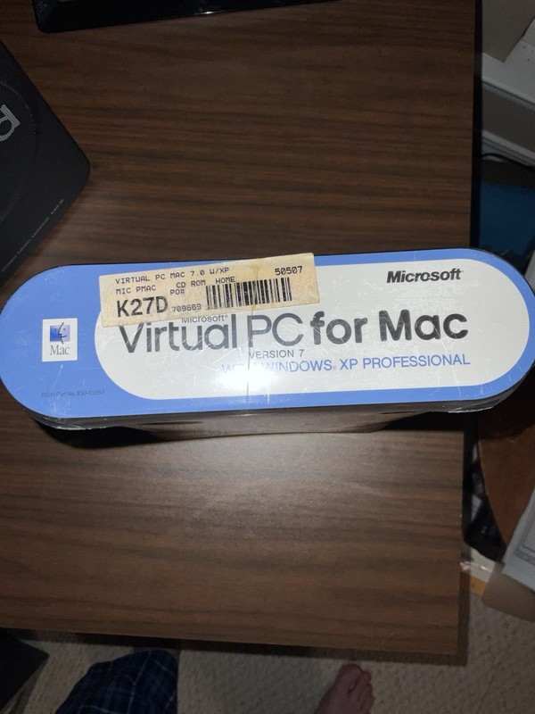 NEW Microsoft Virtual PC version 7 for Mac w/Windows XP Professional 2004 gallery