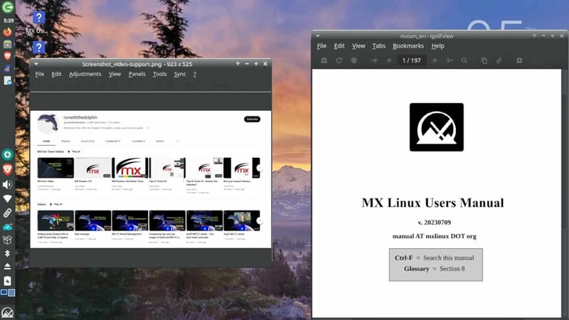 MX Linux 23.5 Latest 64-bit Bootable USB Installer & Live System USB Drive gallery