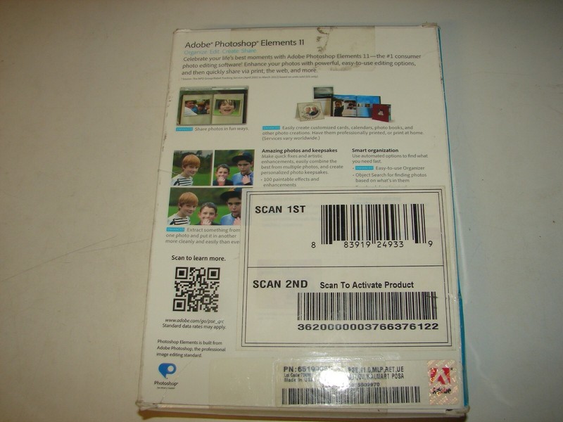 Adobe Photoshop Elements 11 new, with activation key gallery