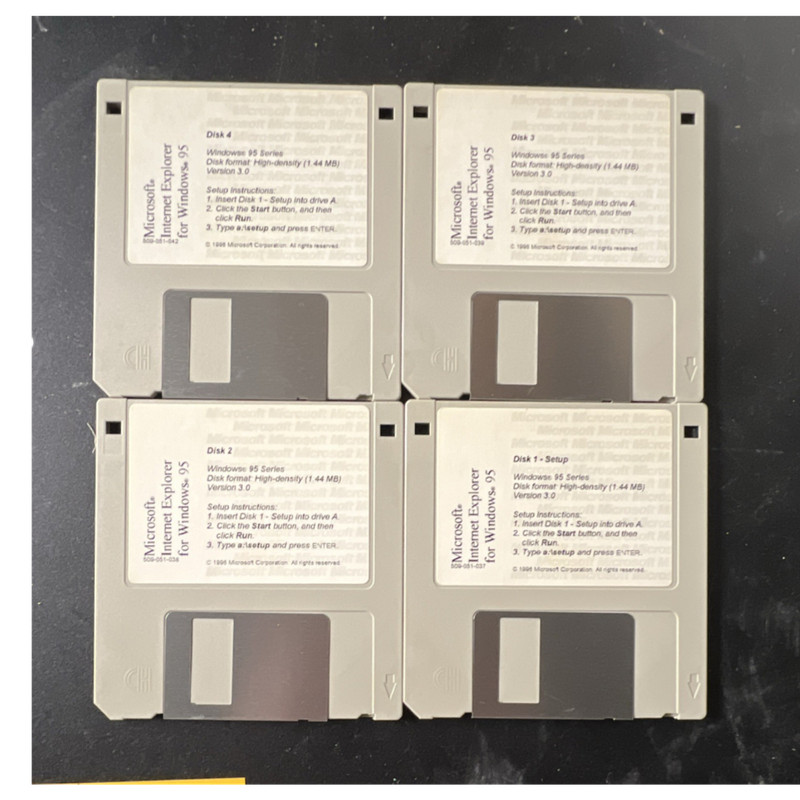 Microsoft Internet Explorer 3.0 Floppy 3.5″ Windows 95 Operating System