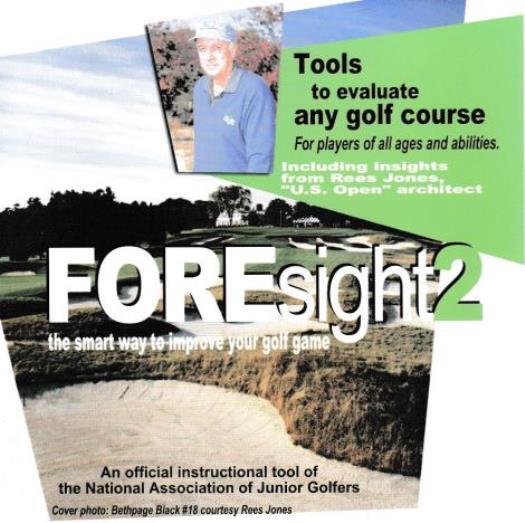 Foresight 2 PC CD improve golf course architect game caddies instruction score