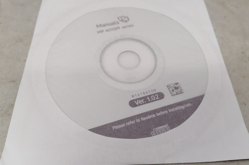 Ricoh MP 401 SPF Multifunction Printer Manuals Ver. 1.02