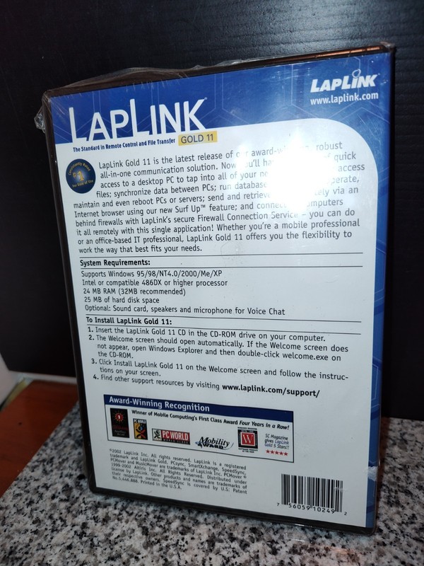 LAPLINK GOLD 11. Host/Remote For File Transfer. New & Sealed. gallery