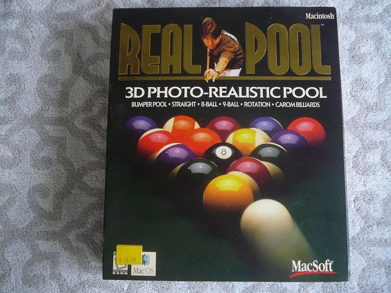 Real Pool • America’s Solitare • Great Jigsaw Puzzles • Big Box MAC Game SEALED!