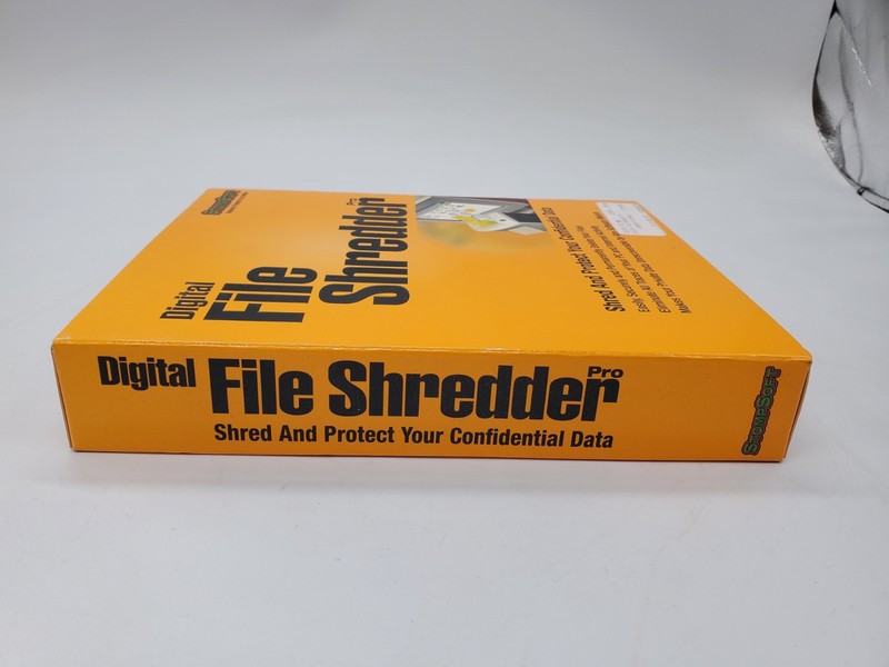 Digital Drive Shredder Pro- StompSoft - 2005 - Sealed New! gallery