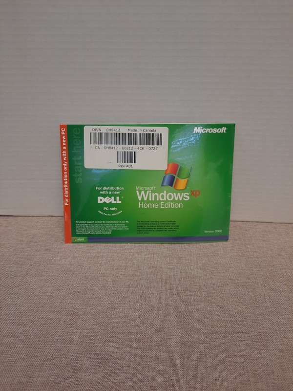 Microsoft Windows XP Home Edition Version 2002 for emachines PC – NEW SEALED