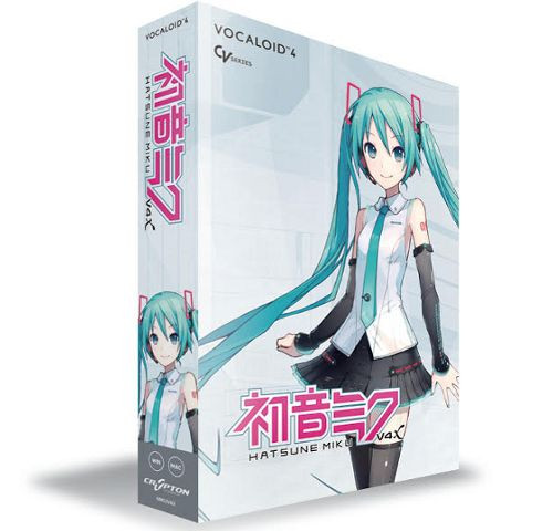 CRYPTON VOCALOID 4 Vocaloid Hatsune Miku V4X DVD Software DAW Windows Mac NEW