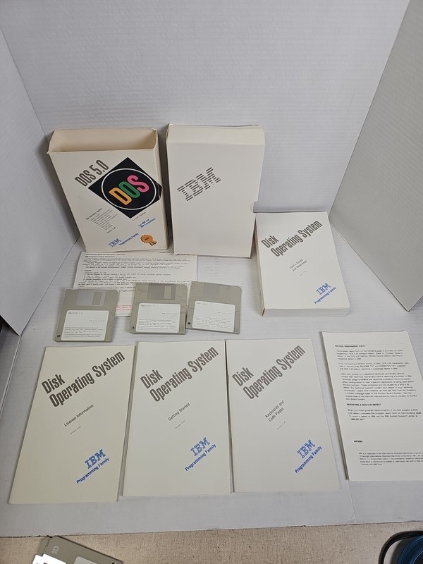 IBM DOS 5.0 Upgrade 3.5 Disks
