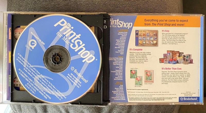 Printshop for Mac instructional DVD