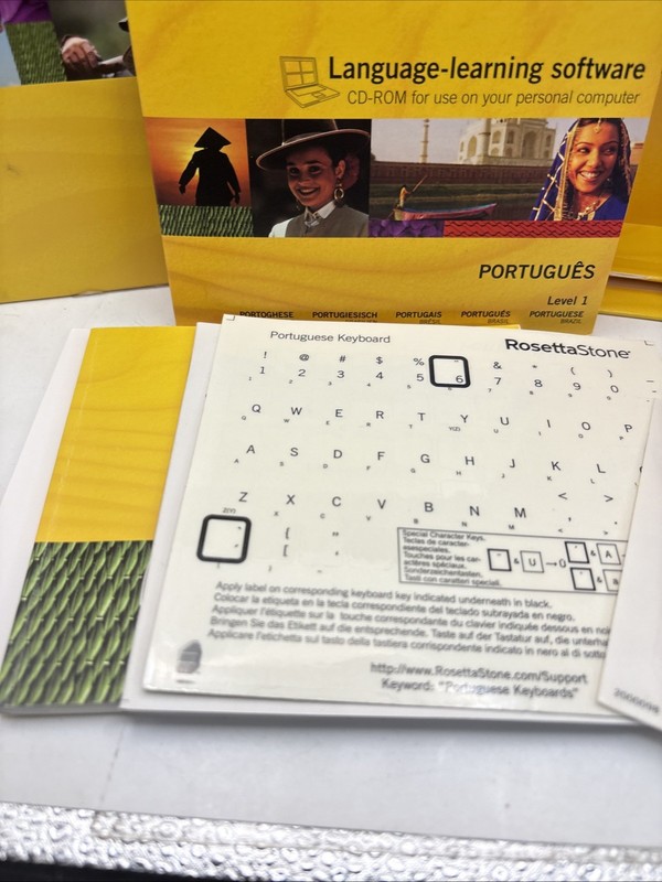 Rosetta Stone Portuguese Brazil Level 1 Version 3 PC Mac Software - NO HEADSET gallery